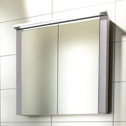 Горен шкаф с огледало и LED осветление PURE 65